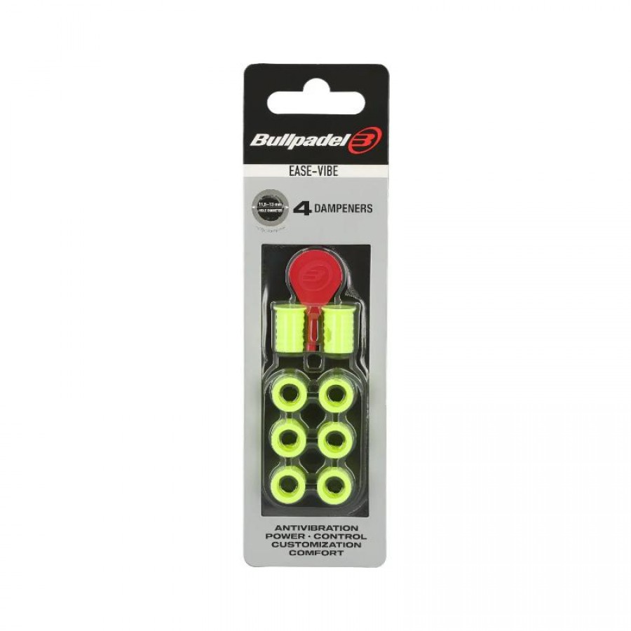 Bullpadel Ease Vibe Yellow Sulfur Fluor Antivibrator