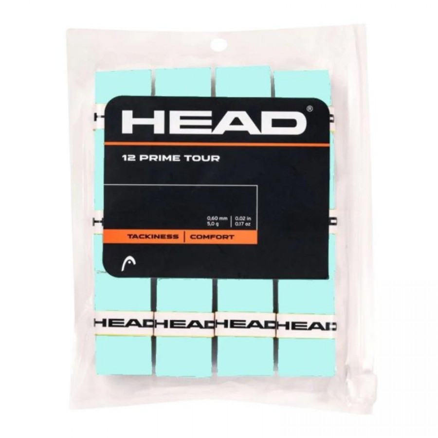Blister Overgrips Head Prime Tour Celeste 12 Unidades