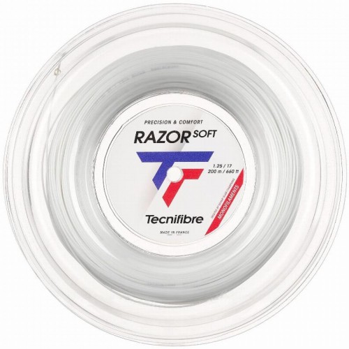 Cordaje 200m Tecnifibre Razor Soft 1,25mm White Reel