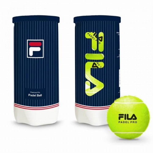 Bote de 3 Pelotas Fila Padel Premium Pro