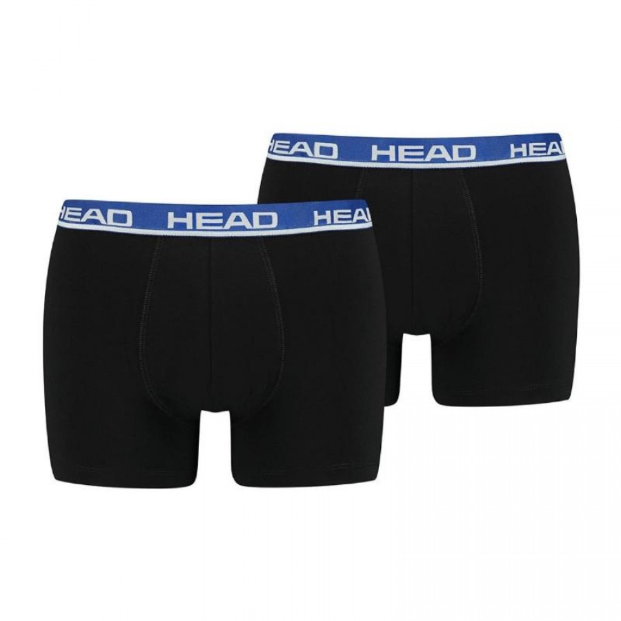 Head Basic Black Blue Boxers 2 Units  Offer + Cheap