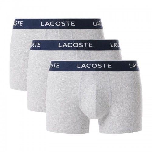 Lacoste Gray Vigore Boxers 3 Units