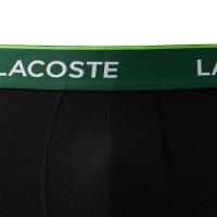 Lacoste Black Green Boxers 3 Units