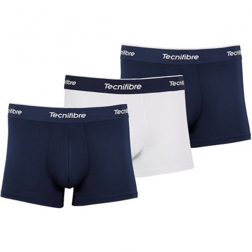 Tecnifibre Boxers Navy White 3 Units