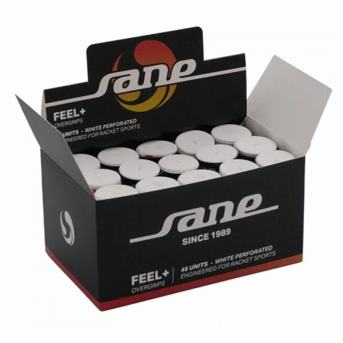 Sane Feel Overgrips Box Perforated White 45 Units