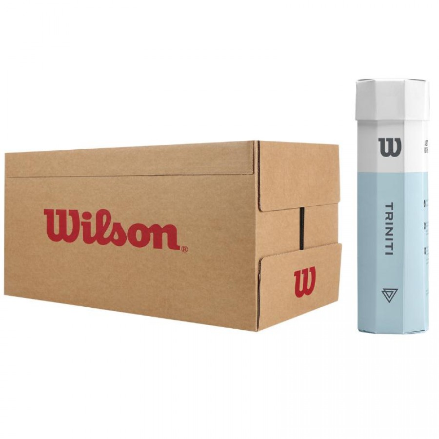 Cajon 72 Pelotas - 18 Botes de 4 Uds - Wilson Triniti  Offer + Cheap