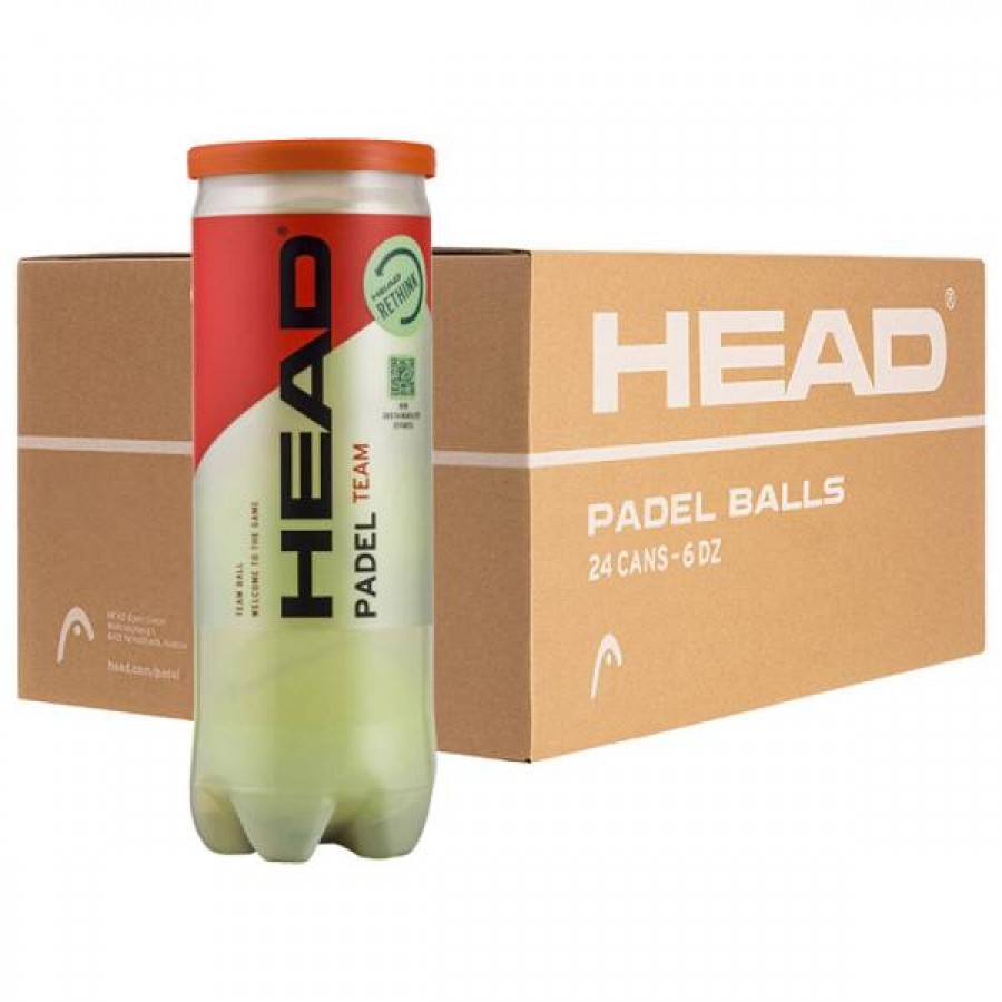Box 72 Balls - 24 Pots of 3 units - Head Team  Offer + Cheap