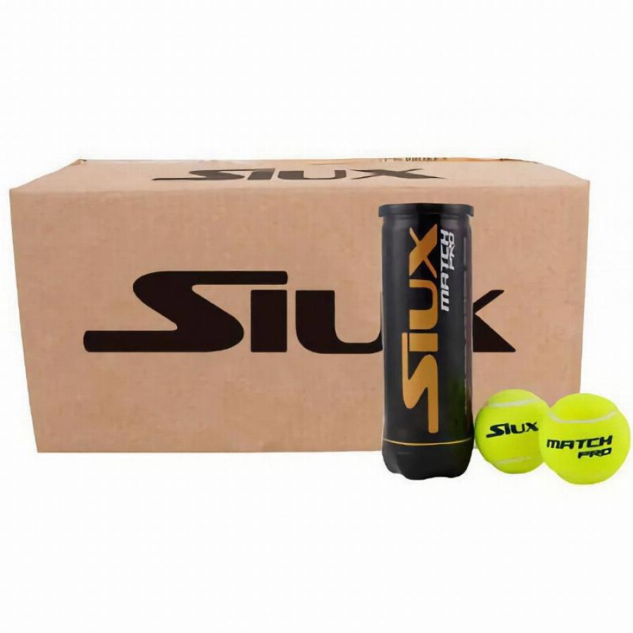 Cajon 72 Pelotas - 24 Botes de 3 uds - Siux Match Pro  Oferta + Barato