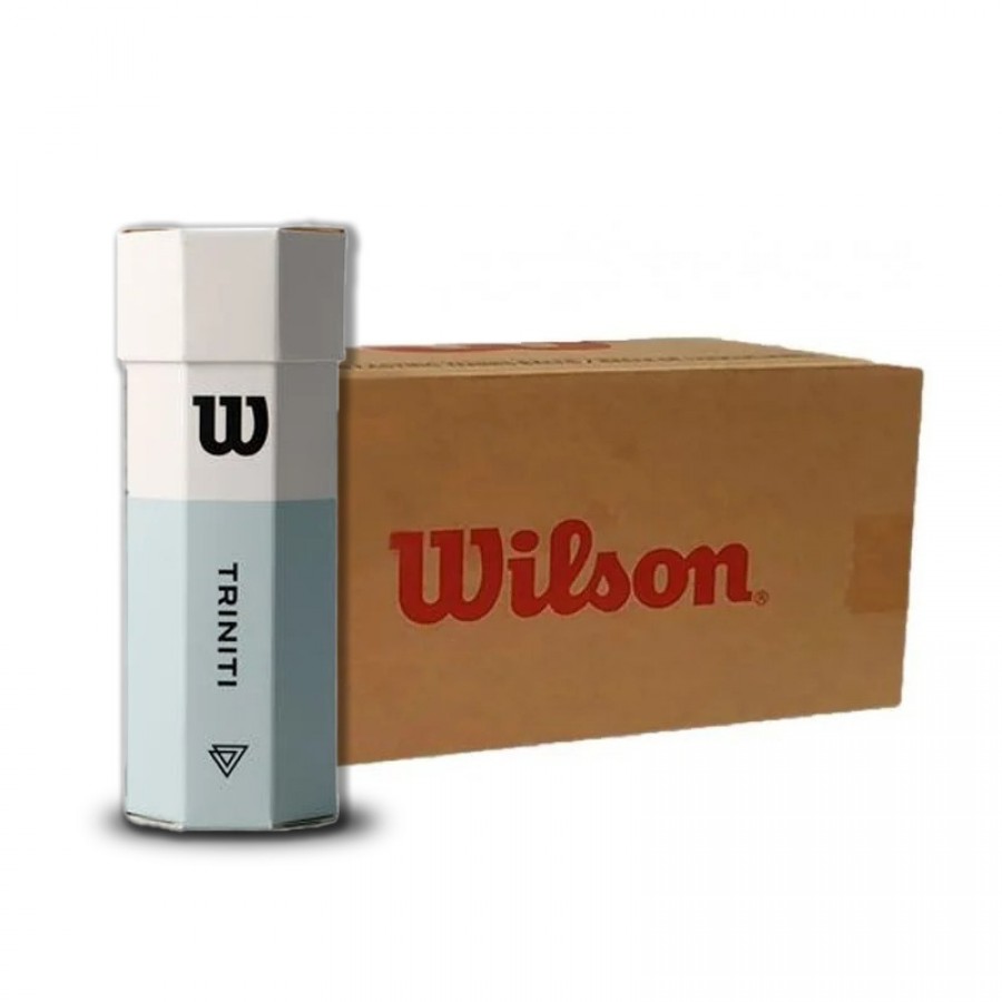 Cajon 72 Pelotas - 24 Pots de 3 unites - Wilson Padel Triniti  Offre - Pas cher