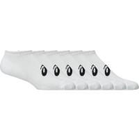Calzini bianchi lucidi Asics Asics Decollato 6 paia