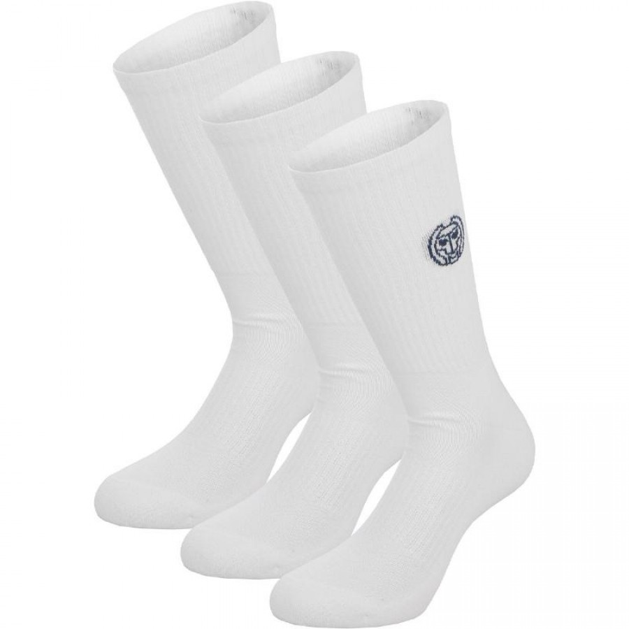 Bidi Badu Socks Don Carlito Crew Move White 3 Pairs  Offer + Cheap