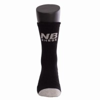 Enebe Future chaussettes mi-mollet, Noir gris 1 paire