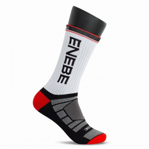 Enebe Hexagon White Black Socks 1 Pair