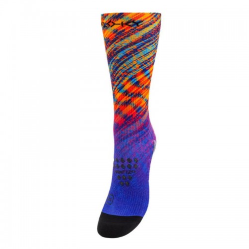 Floky S-Mash 3D Fantasy Rio Socks Orange Blue
