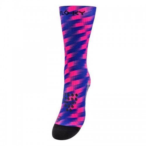Floky S-Mash 3D Fantasy Tokyo Purple Fuchsia Socks