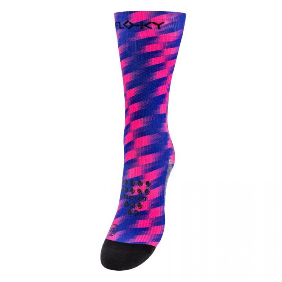 Floky S-Mash 3D Fantasy Tokyo Purple Fuchsia Socks