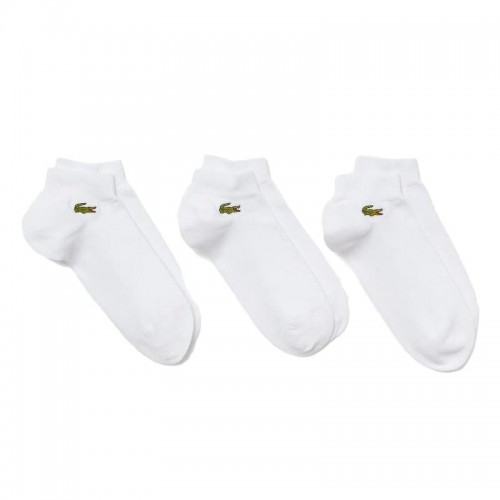 Socks Lacoste Sport Cut Low White 3 Pairs