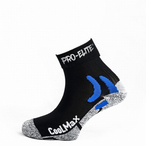 Pro Elite Coolmax Socks Black 1 Pair