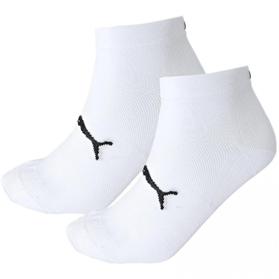Calcetines Puma Quarter Blanco 2 pares  Oferta + Barato