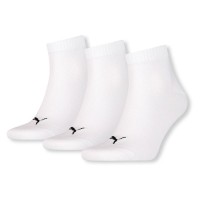 Calcetines Puma Quarter Blanco 3 pares  Oferta + Barato