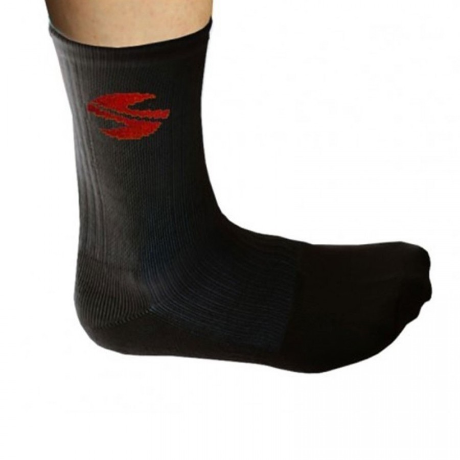 Calcetines Softee Altos Negro 1 Par  Oferta + Barato