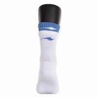 Chaussettes Softee Double Blanches Bleu Marine 1 Paire