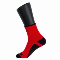 Chaussettes Softee Mi-Mollet Rouge 1 paire