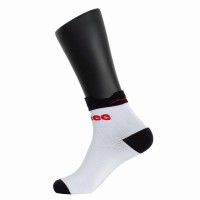 Chaussettes Softee Chevilles Blanches Noires 1 paire