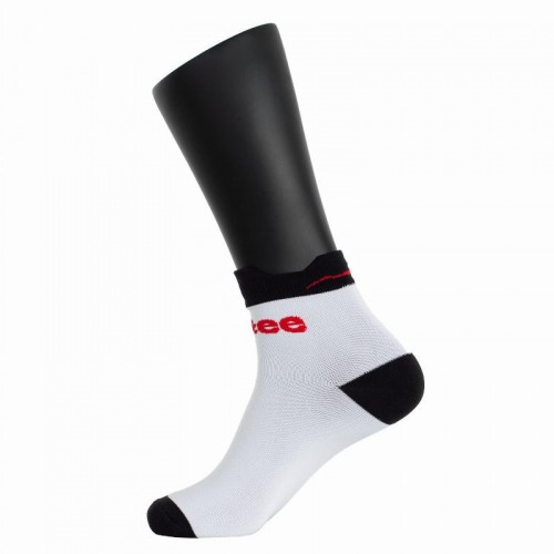 Chaussettes Softee Chevilles Blanches Noires 1 paire