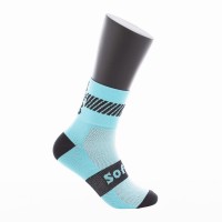 Chaussettes Softee Walk Mi-mollet, Bleu 1 paire