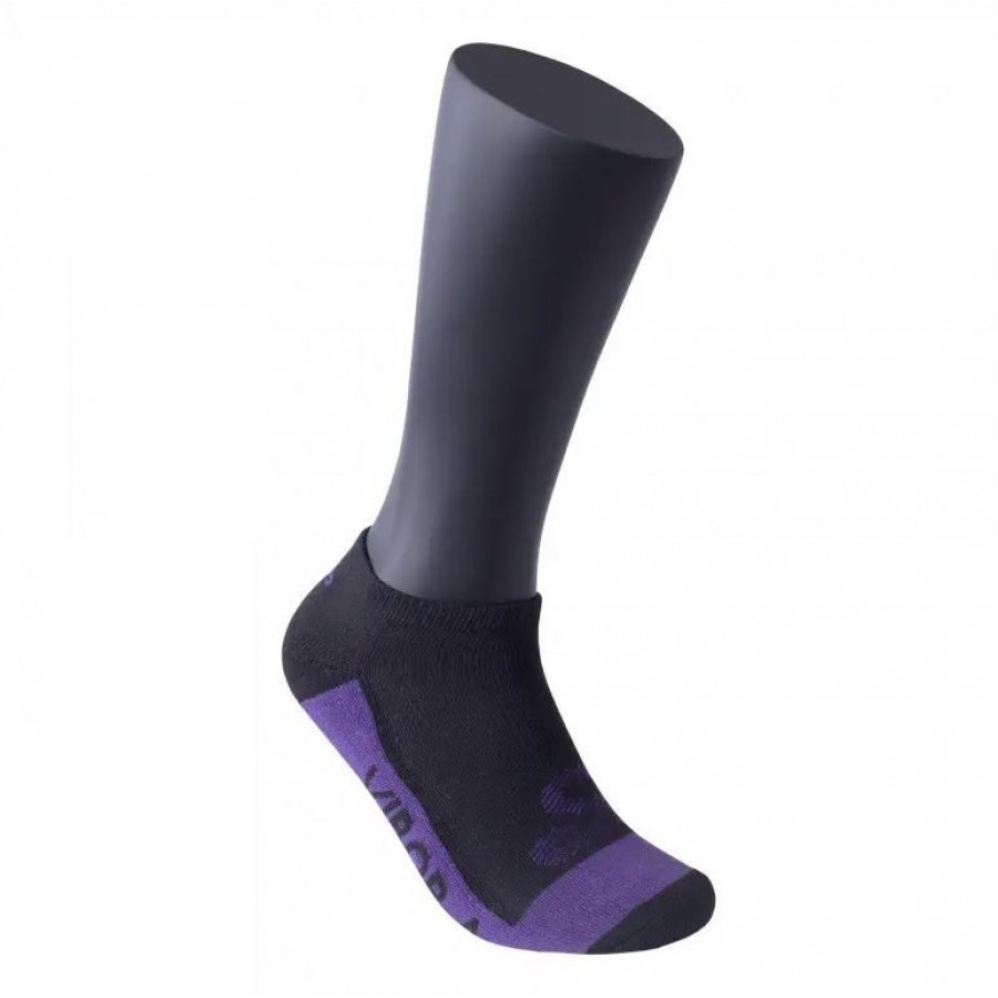 Multicolor Black Violet Invisible Viper Socks 1 Pair PADELPOINT Multicolor Black Violet Invisible Viper Socks 1 Pair