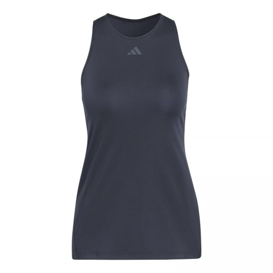Camiseta Feminina Antracito Preta do Adidas Club
