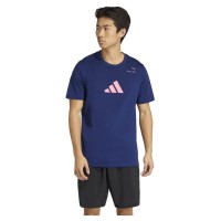 Camiseta Adidas Padel Graphic Azul