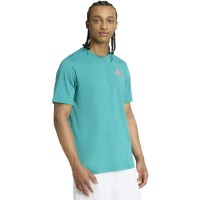 Camiseta Adidas Padel Graphic Azul Teal  Oferta + Barato