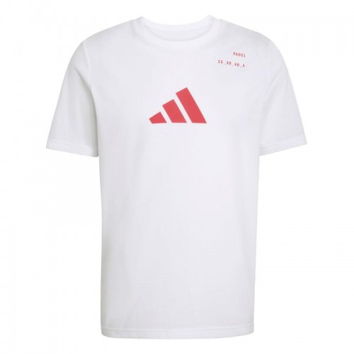 Adidas Padel Graphic White T-Shirt