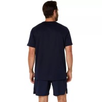 Camiseta Asics Core SS Top Azul Medianoche  Oferta + Barato