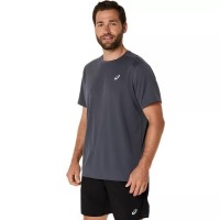 Camiseta Asics Core SS Top Gris Graphite  Offre - Pas cher