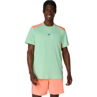 Asics Padel Court SS Top Mint Coral T-Shirt
