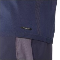 Camiseta Asics Seamless SS Top Gris Lavanda Azul Indigo  Oferta + Barato