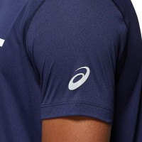 Asics Silver Blue Peacoat Glossy White T-Shirt