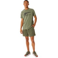 Asics Tiger Lichen Green T-Shirt PADELPOINT Asics Tiger Lichen Green T-Shirt