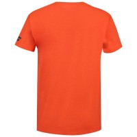 Camiseta Babolat Exercise Rojo Naranja