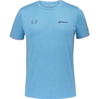 Babolat Juan Lebron Blue Pink T-Shirt
