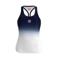 Bidi Badu Crew Gradiant T-Shirt Bleu Fonce Blanc Femme  Offre - Pas cher