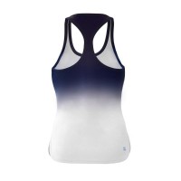 Bidi Badu Crew Gradiant T-Shirt Bleu Fonce Blanc Femme  Offre - Pas cher