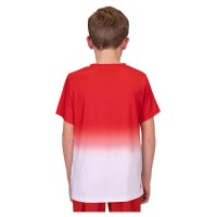 Camiseta Bidi Badu Crew Gradiant Rojo Blanco Junior  Oferta + Barato