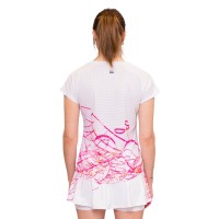 Camiseta Bidi Badu Decoration Capsleeve Blanco Mujer