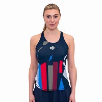 Camiseta Bidi Badu New York Azul Oscuro Rojo Mujer  Oferta + Barato