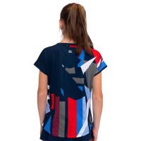 Camiseta Bidi Badu New York Capsleeve Azul Oscuro Rojo Junior  Oferta + Barato