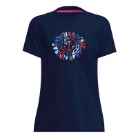 Camiseta Bidi Badu New York Chill Azul Oscuro Rojo Mujer  Oferta + Barato